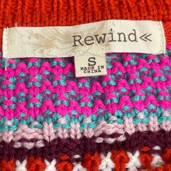 REWIND Multicolor‎ Knit Sweater - Picture 4 of 5